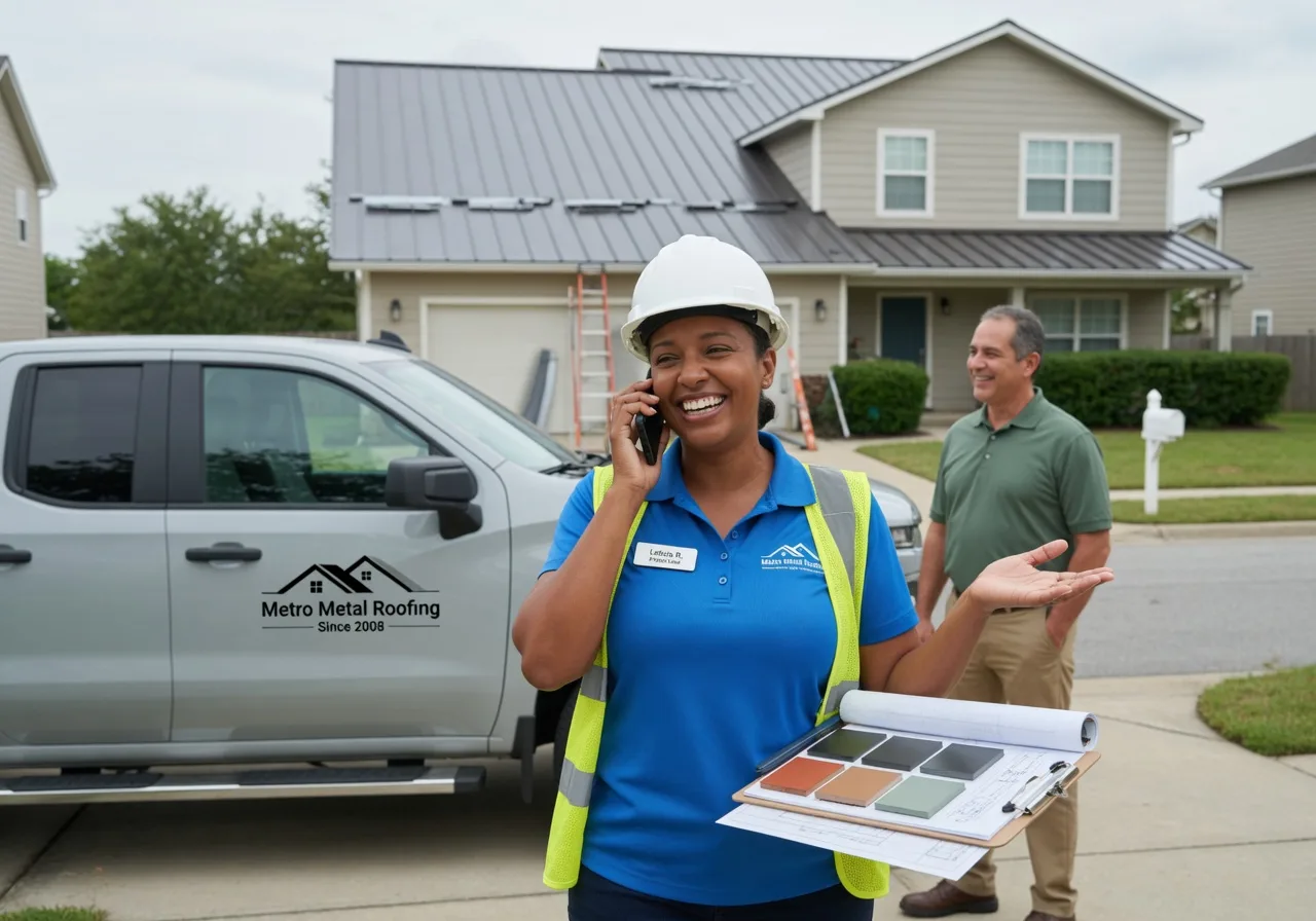Storm Damage Metal Roof Repair in Galesburg, ND